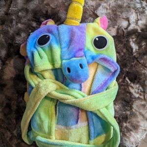 Unicorn Hooded Bathrobe Sleepwear